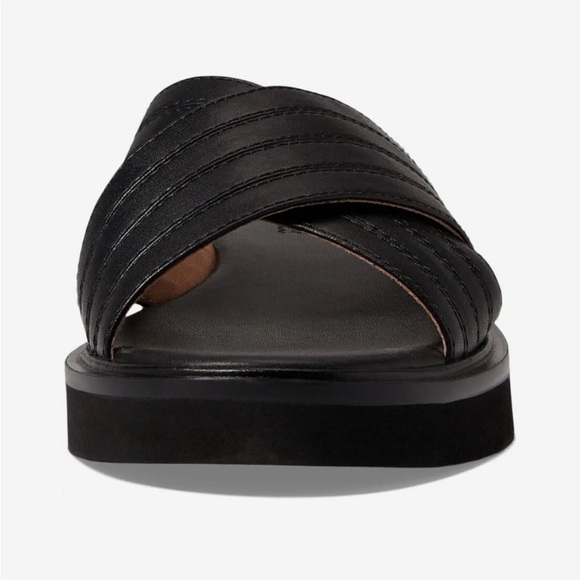 Madewell Pieced Crisscross Leather Slides - Picture 3 of 12